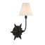 Applique murale noire en métal Ligetti-1827435521