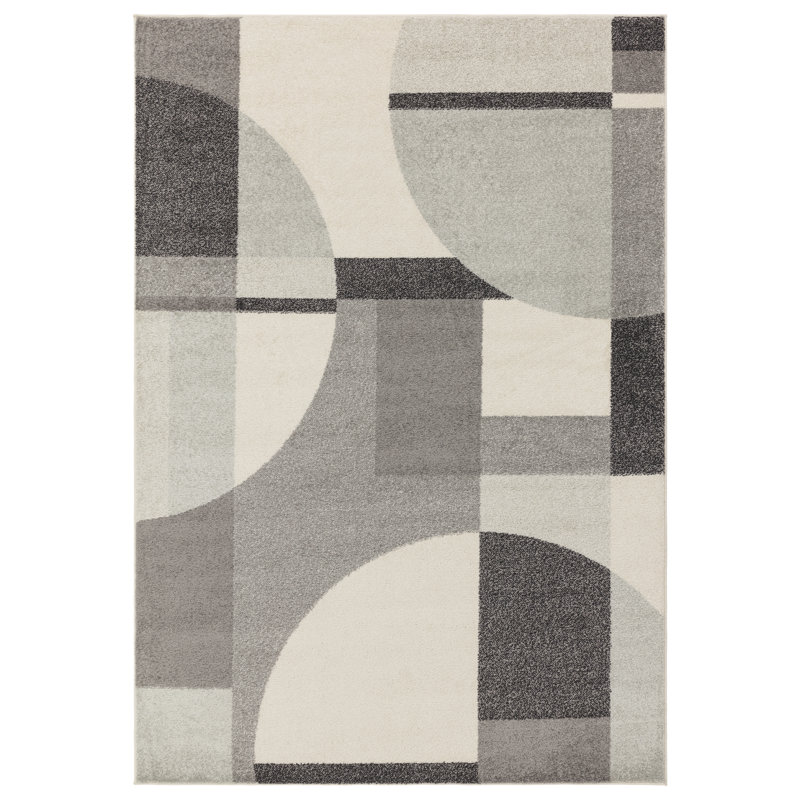 Zakrzewski Geometric Area Rug, Rectangle 80 x 150cm