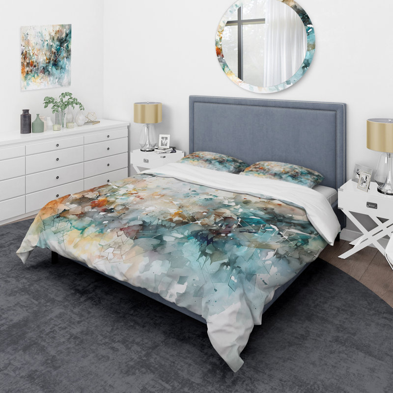 Literie , Housse de couette pour très grand lit et 2 très