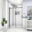 Shower Door 48" W X 76"H Single Sliding Bypass Shower Enclosure-111691931