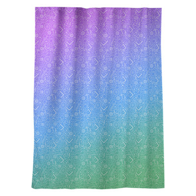 Avicia Sateen Sheer Curtain Single Panel