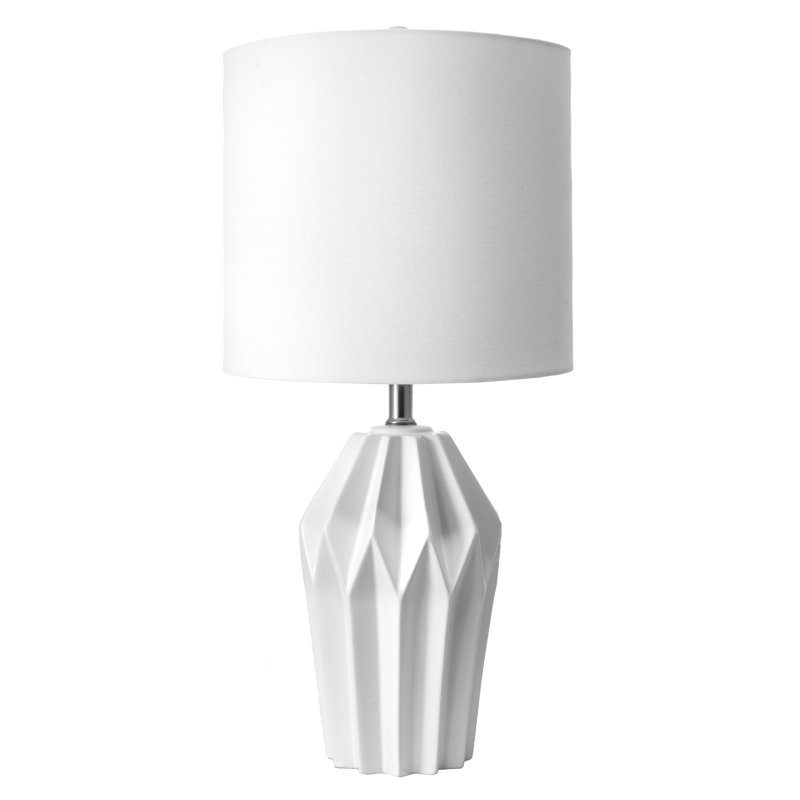 Lampe de table blanche 24 po Askov