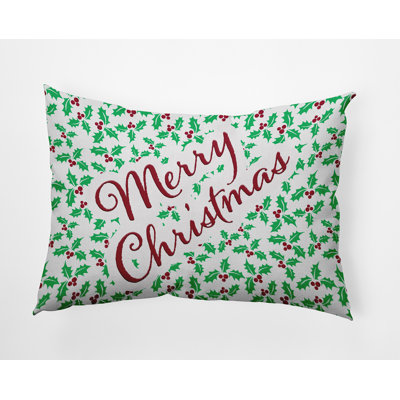 Floral Reversible Throw Pillow
