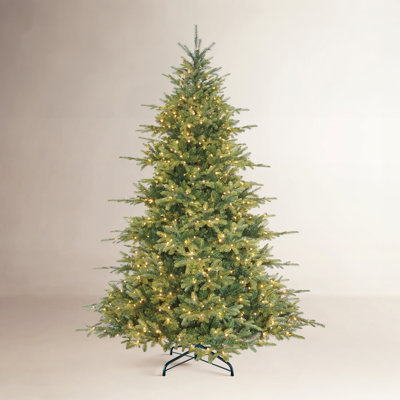 7.5' Pre-Lit Fir Christmas Tree