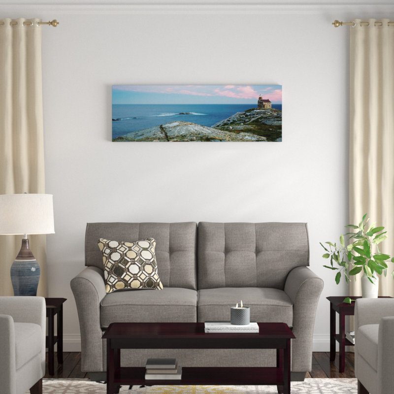 Phare de Rose Blanche, Rose Blanche-Harbour le Cou, Terre-Neuve et Labrador, Canada par Panoramic Images - reproduction d'art sur toile tendue