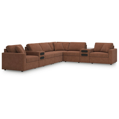 Braintree 8-Piece Sectional With Audio Consoles