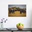 African Elephants Interact Contemporary Wall Art Print-742971332
