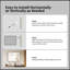 Rectangalur Parrett avec cadre en métal