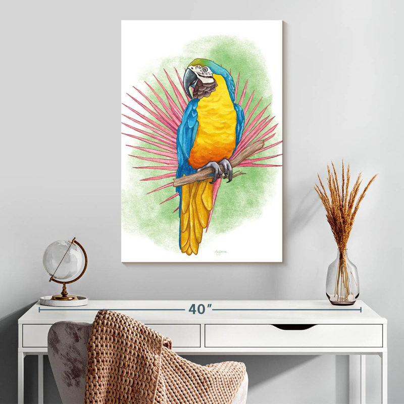 Flair arctique tropical Brampt, H 30 po x l 20 po
