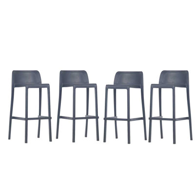 Plain Outdoor 30" Patio Bar Stool by Latitude Run