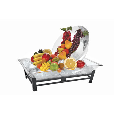Small Ultimate Ice Housing System with Ice Pan, Drainage Hose, and Led Lighting - 19"" x 27"" x 8 -  Cal-Mil, IP102-39