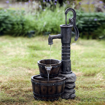 Keghart Hand Crafted Weather Resistant Cascade Fountain