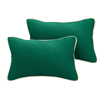 Rene 24" x 13" Sunbrella® Pillow Cover & Insert