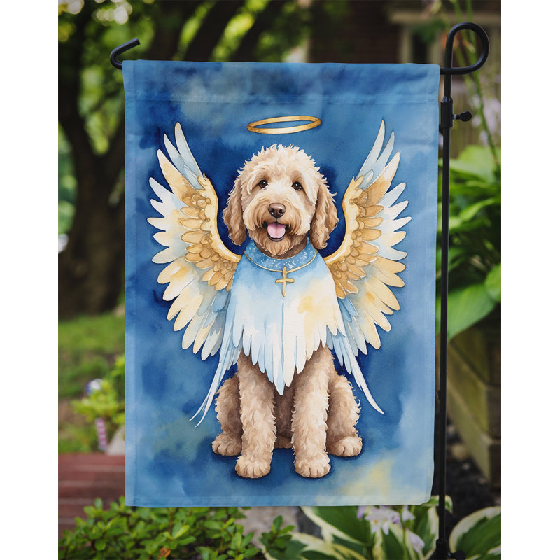 Drapeau Labradoodle My Angel Garden