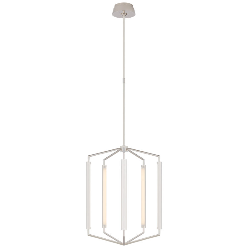 Kelly Wearstler Appareil Medium Lantern, Polished Nickel
