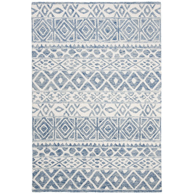 Theresa Lauren Ralph Lauren Hand Tufted Wool Pile Ikat Rug