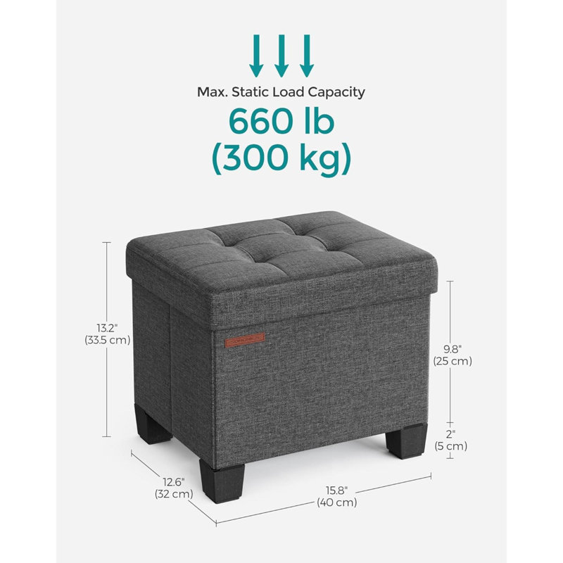 Mayumi Upholstered Ottoman