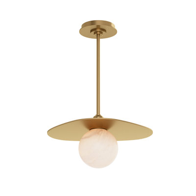 Rhoads Pendant (Natural Brass)