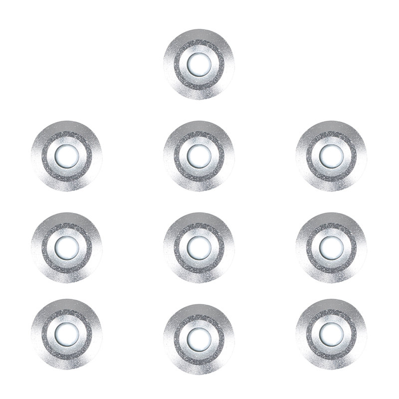 Willmot Chrome Integrated LED Deck Light Pack, White