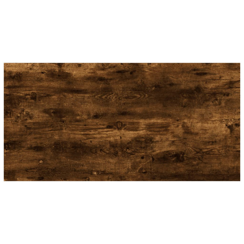 Thresa Bracket Shelf, 0.6 in H × 15.7 in W × 7.9 in D, Smoked Oak