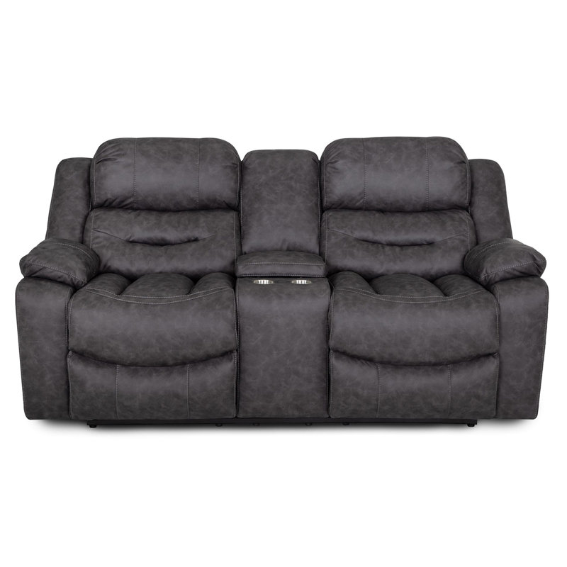 Causeuse inclinable Ryals, Gris