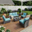  Ensemble de mobilier d'extérieur 6 pièces-148278629-148278632