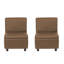 Chaises modulaires pour enfants Kid Comfort, paquet de 2, chocolat-124164579