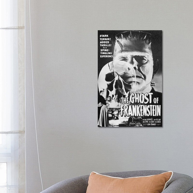 Ghost Of Frankenstein - Wrapped Canvas Print, 66.04 cm H x 45.72 cm W x 1.91 cm D
