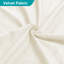 Canapé modulaire velours capitonné modulaire, beige-1119169396