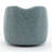Velvet Upholstered Swivel Barrel Chair-480053081
