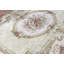 Hand-Knotted High-Quality Beige and Pink Area Rug