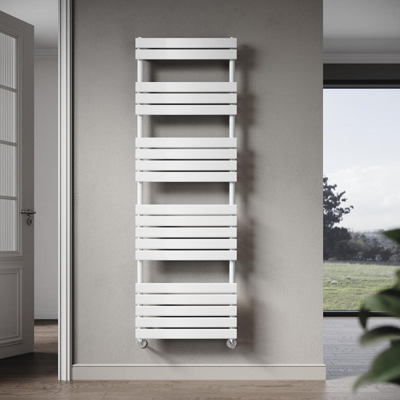 Roverto 19 Wall Towel Rack, White