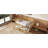 Traditional Style Rattan  Daybed With 2 Drawers For Limited Space, Guest Room, No Box Spring Needed,Antique Walnut-839883174