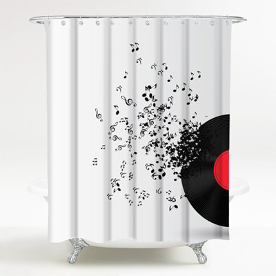 Play Music Shower Curtain