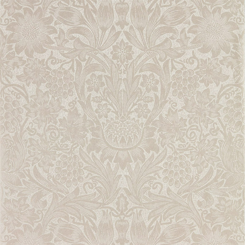Pure Sunflower Wallpaper, Pearl/Ivory