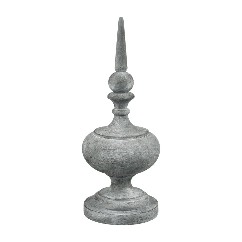Petit objet décoratif Della, H 10,75 po x l 4,5 po x P 4,5 po