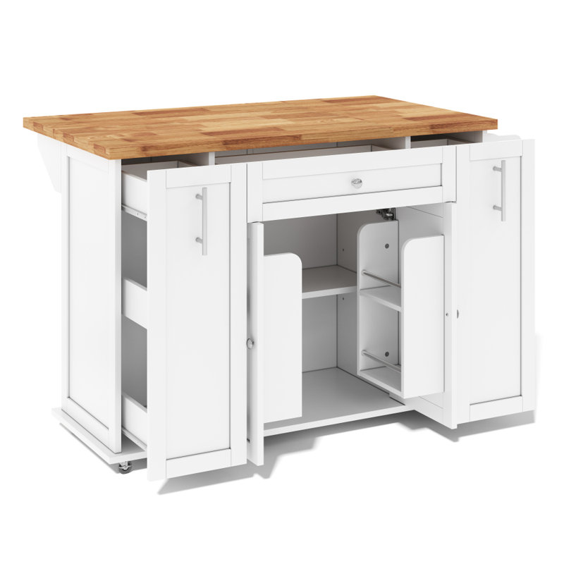 120 cm W Kitchen Island with Top
