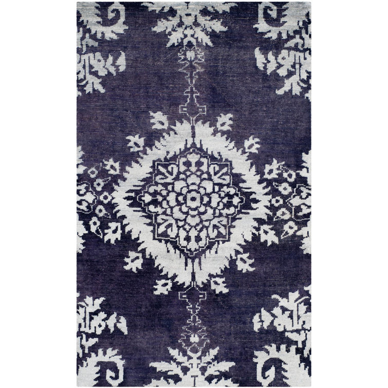 Ikat Cotton Hand Woven Area Rug