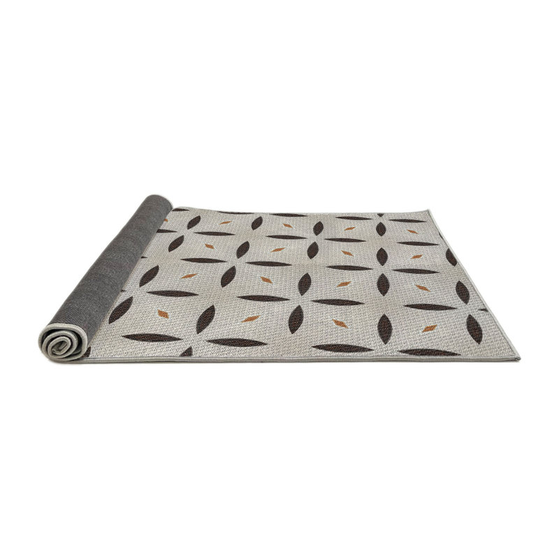 Tapis brun Sather, Rond 3 pi