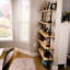 Ceballos Floating Ladder Bookcase/Bookshelf