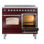 Cuisinière à induction 40 pouces avec 6 éléments à induction ILVE Nostalgie II Series (porte en verre)-1695305238