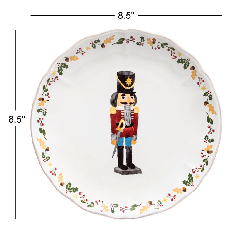 Fine Stoneware Salad/Dessert Plate