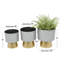 Badiu Iron Pot Planter Set-653982735