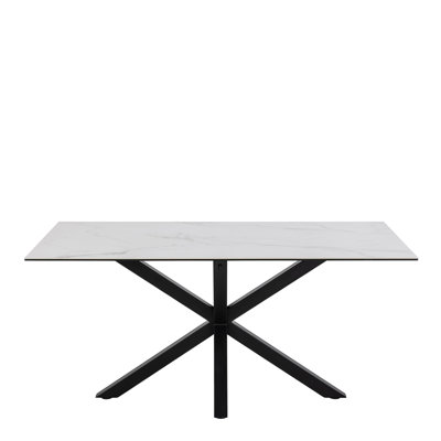 Metal Base Dining Table