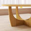 Table basse ronde en bois 36 po-667273292