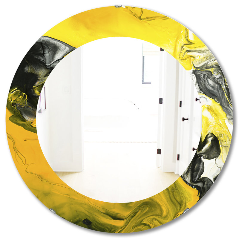 Miroir mural moderne et contemporain, H 31,5 po x l po