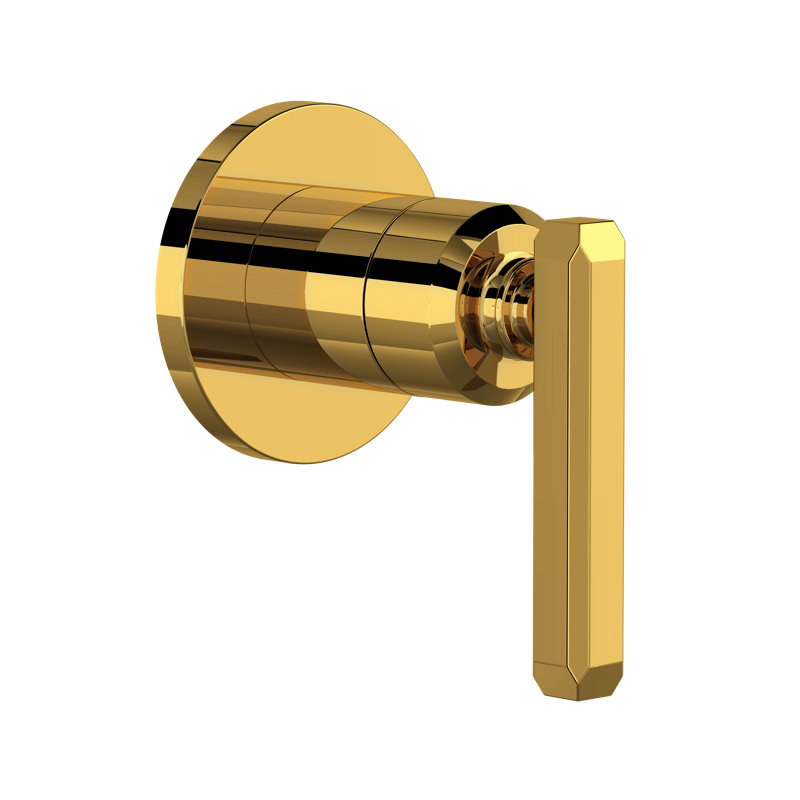 Apothecary Trim for Volume Control and Diverter TAP18W1L, Unlacquered Brass