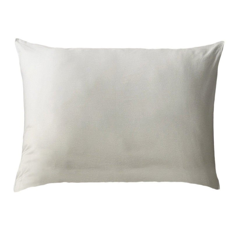 Taie décorative réversible en coton biologique Humus