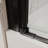 36"-38"W X 72"H Semi-Frameless 180° Rotatable Pivot Shower Door With 1/4 Inches Tempered Glass-120349548