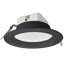 Garniture de lumière encastrée à DEL réglable sans fil 8 pouces 120 lumens 120-277 Volts Canless